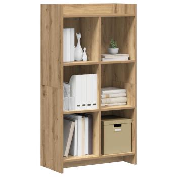 B?cherregal 6 Ebenen 59 x 30 x 111 cm Holzwerkstoff