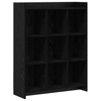 B?cherregal Schwarze Eiche 87,5 x 30 x 111 cm Holzwerkstoff