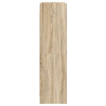 Bücherregal Sonoma-Eiche 87,5 x 30 x 111 cm Holzwerkstoff