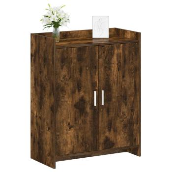 Schuhschrank Geräucherte Eiche 73,5 x 36 x 92 cm Holzwerkstoff