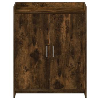 Schuhschrank Geräucherte Eiche 73,5 x 36 x 92 cm Holzwerkstoff