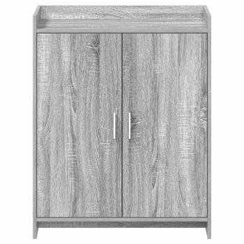 Schuhschrank Grau Sonoma 73,5 x 36 x 92 cm Holzwerkstoff