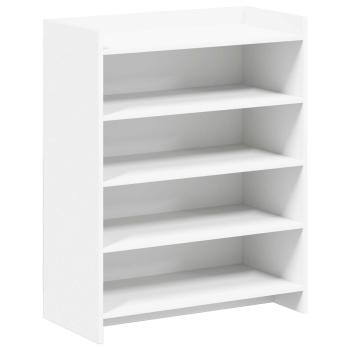 Schuhschrank mit Speicher Weiß 73,5 x 36 x 92 cm Holzwerkstoff