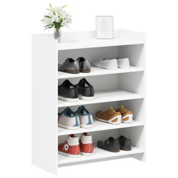 Schuhschrank mit Speicher Weiß 73,5 x 36 x 92 cm Holzwerkstoff