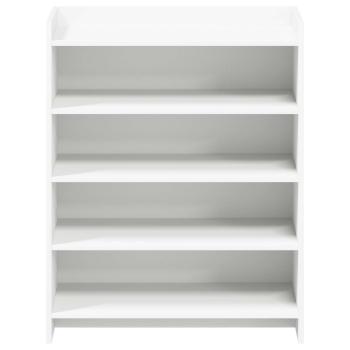 Schuhschrank mit Speicher Weiß 73,5 x 36 x 92 cm Holzwerkstoff