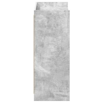 Schuhschrank Betongrau 73,5 x 36 x 92 cm Holzwerkstoff