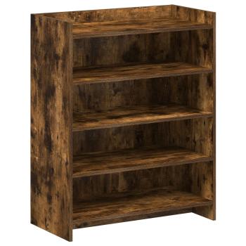 Schuhschrank Geräucherte Eiche 73,5 x 36 x 92 cm Holzwerkstoff