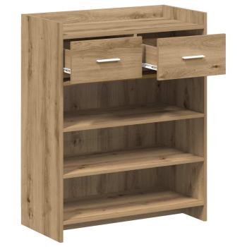 Schuhschrank 73,5 x 36 x 92 cm Holzwerkstoff Artisan-Eiche