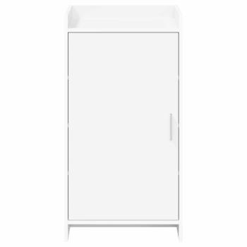 Schuhschrank mit Speicher Weiß 48 x 36 x 92 cm Holzwerkstoff