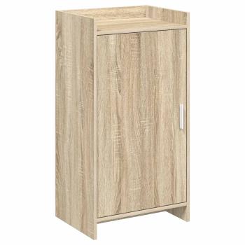 Schuhschrank mit Tür Sonoma-Eiche 48 x 36 x 92 cm Holzwerkstoff