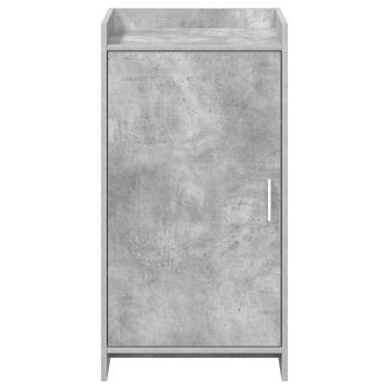 Schuhschrank mit Tür Betongrau 48 x 36 x 92 cm Holzwerkstoff