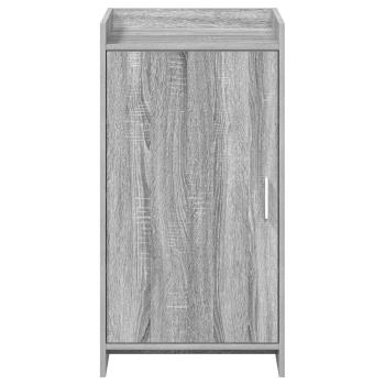 Schuhschrank mit Tür Grau Sonoma 48 x 36 x 92 cm Holzwerkstoff