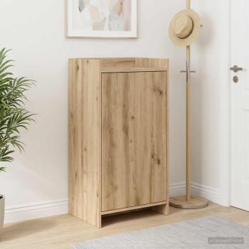 ARDEBO.de - Schuhschrank 48 x 36 x 92 cm Holzwerkstoff Artisan-Eiche