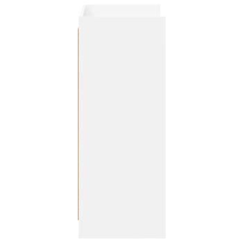 Schuhschrank mit Speicher Weiß 48 x 36 x 92 cm Holzwerkstoff