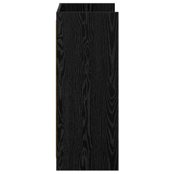 Schuhschrank Schwarze Eiche 48 x 36 x 92 cm Holzwerkstoff