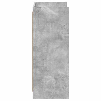 Schuhschrank Betongrau 48 x 36 x 92 cm Holzwerkstoff