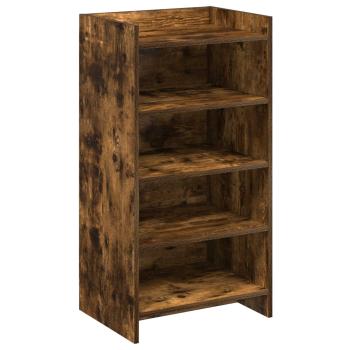 Schuhschrank Geräucherte Eiche 48 x 36 x 92 cm Holzwerkstoff