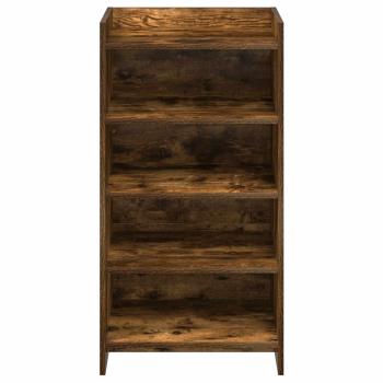 Schuhschrank Geräucherte Eiche 48 x 36 x 92 cm Holzwerkstoff