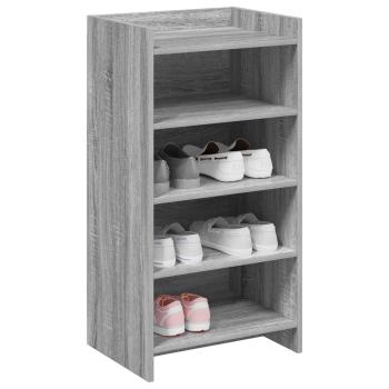 Schuhschrank Grau Sonoma 48 x 36 x 92 cm Holzwerkstoff