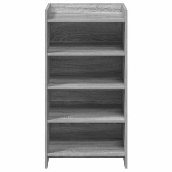 Schuhschrank Grau Sonoma 48 x 36 x 92 cm Holzwerkstoff