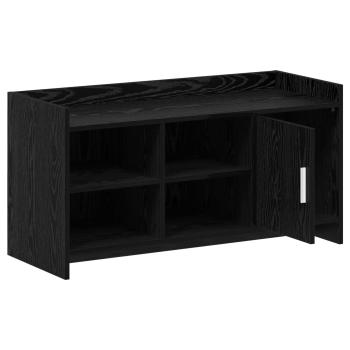 Schuhschrank Schwarze Eiche 100 x 39,5 x 51 cm Holzwerkstoff
