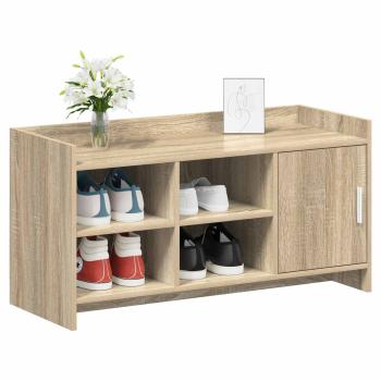 Schuhschrank Sonoma-Eiche 100 x 39,5 x 51 cm Holzwerkstoff