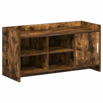 Schuhschrank Geräucherte Eiche 100 x 39,5 x 51 cm Holzwerkstoff