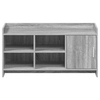 Schuhschrank Grau Sonoma 100 x 39,5 x 51 cm Holzwerkstoff
