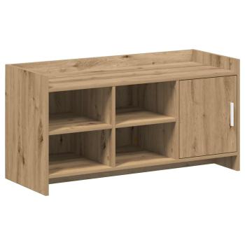 Schuhschrank 100 x 39,5 x 51 cm Holzwerkstoff Artisan-Eiche
