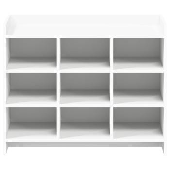 Schuhschrank mit Speicher Weiß 85 x 39,5 x 70 cm Holzwerkstoff