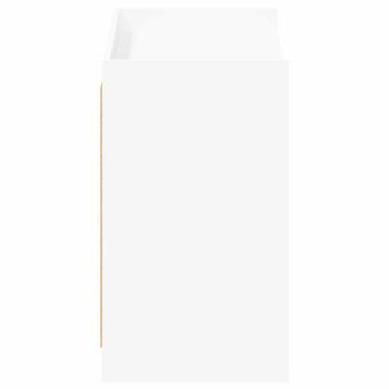 Schuhschrank mit Speicher Weiß 85 x 39,5 x 70 cm Holzwerkstoff