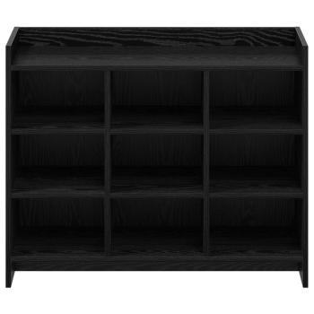 Schuhschrank Schwarze Eiche 85 x 39,5 x 70 cm Holzwerkstoff