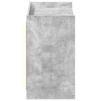 Schuhschrank Betongrau 85 x 39,5 x 70 cm Holzwerkstoff