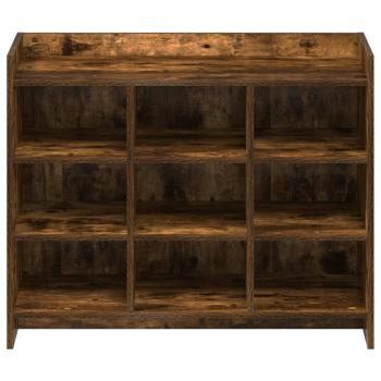 Schuhschrank Geräucherte Eiche 85 x 39,5 x 70 cm Holzwerkstoff