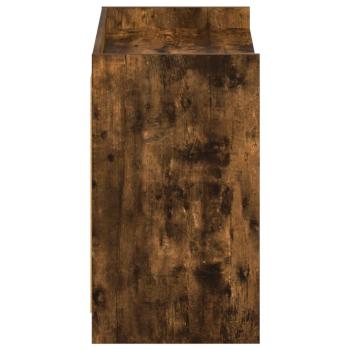 Schuhschrank Geräucherte Eiche 85 x 39,5 x 70 cm Holzwerkstoff