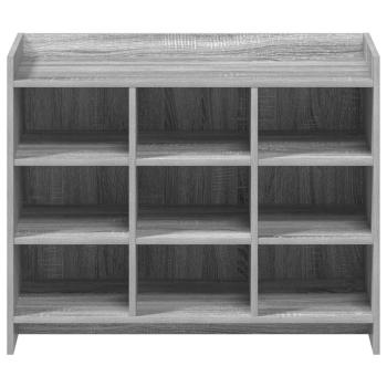 Schuhschrank Grau Sonoma 85 x 39,5 x 70 cm Holzwerkstoff