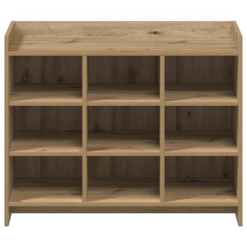 Schuhschrank 85 x 39,5 x 70 cm Holzwerkstoff Artisan-Eiche