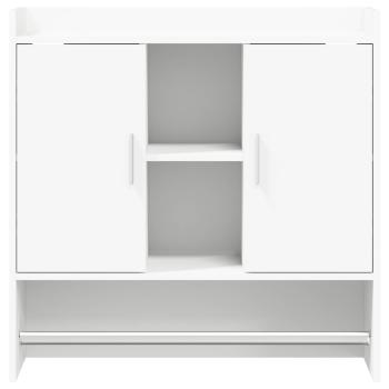 Wandregal Wandhalterung Wei? 80 x 36 x 80 cm Holzwerkstoff