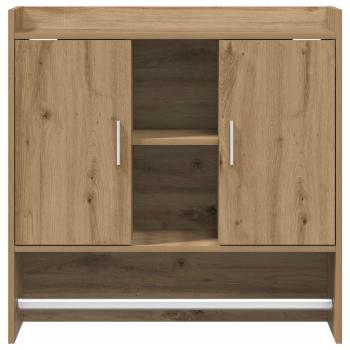 Wandregal Wandhalterung Artisan-Eiche 80 x 36 x 80 cm