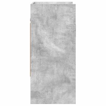 Wandregal Wandhalterung Betongrau 80 x 36 x 80 cm Holzwerkstoff