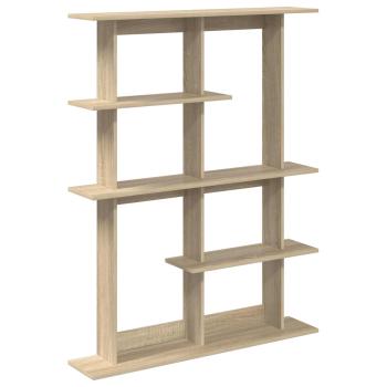 Wandregal Sonoma-Eiche 102 x 20 x 130 cm Holzwerkstoff