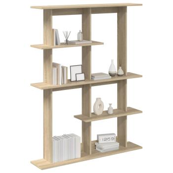 Wandregal Sonoma-Eiche 102 x 20 x 130 cm Holzwerkstoff