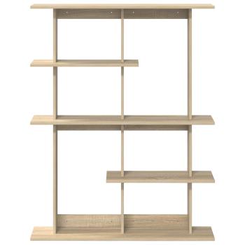 Wandregal Sonoma-Eiche 102 x 20 x 130 cm Holzwerkstoff