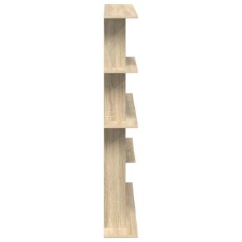 Wandregal Sonoma-Eiche 102 x 20 x 130 cm Holzwerkstoff