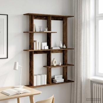 ARDEBO.de - Wandregal Altholz 102 x 20 x 130 cm Holzwerkstoff
