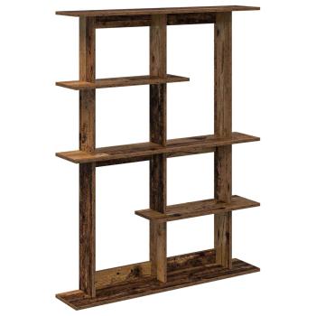 Wandregal Altholz 102 x 20 x 130 cm Holzwerkstoff