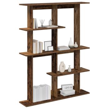 Wandregal Altholz 102 x 20 x 130 cm Holzwerkstoff