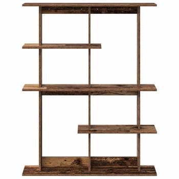 Wandregal Altholz 102 x 20 x 130 cm Holzwerkstoff