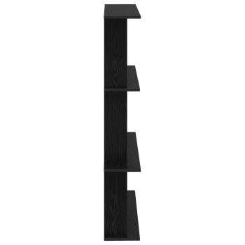 Wandregal Schwarze Eiche 100 x 20 x 126 cm Holzwerkstoff