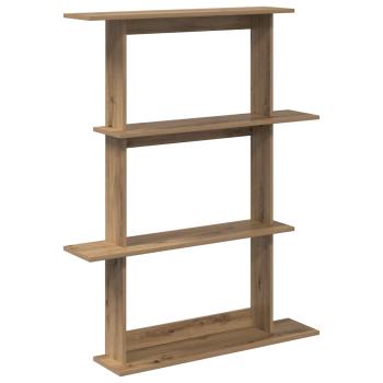 Wandregal Artisan-Eiche 100 x 20 x 126 cm Holzwerkstoff